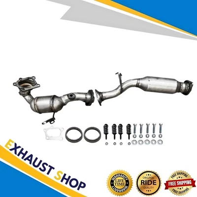 Juego convertidor catalítico para Mazda 3 2007-2013 MazdaSpeed 2,3 L turbo delantero + trasero Foto 1 de 4