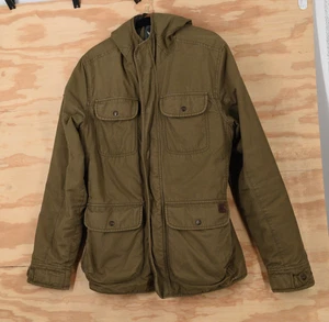 I. SPIEWAK & SONS Hooded Insulated Cotton  Military Utility Jacket Mens Large - Picture 1 of 17