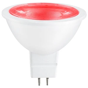 SUNLITE 3w 12v LED MR16 GU5.3 25-Watt Equivalent Red Light Bulb - Picture 1 of 1