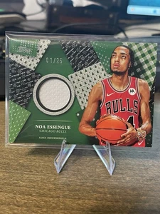 2025-26 Topps Basketball Holiday Mega Noa Essengue RC Relic /25 SSP Bulls - Picture 1 of 1
