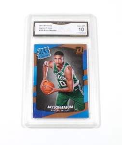 2017-18 Donruss Rated Rookie Jayson Tatum RC #198 GMA 10 - Bild 1 von 2