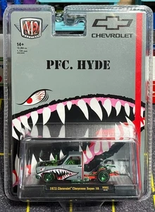 Chase M2 Machines 1973 Chevrolet Cheyenne Super 10 PFC. HYDE Shark Face HS62 - Picture 1 of 3