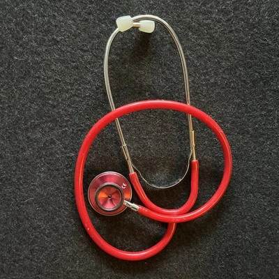 Stethoscope  Doctor Nurse Vet Medical Student - Red - Image 1 of 4