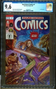 DARK HORSE COMICS 7 CGC 9.6 1ST NOMI 1ST VIMA SUNRIDER STAR WARS DARK HORSE - Picture 1 of 2