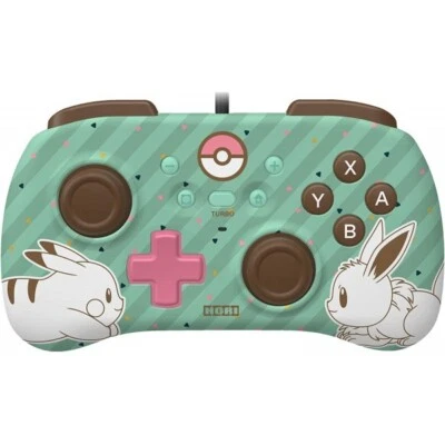 Mini Manette filaire HORI POKEMON PIKACHU ET EEVEE Vert pour NINTENDO SWITCH - N - Photo 1/4