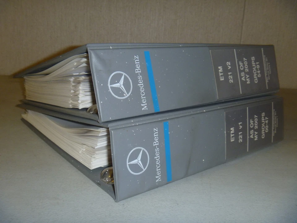 Mercedes Benz S400 S550 S600 S63 S65 2010-2011 cableado eléctrico diagrama manual Foto 1 de 1