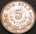 MEXICO 5 Centavos 1903 Mo M - Silver .903 - XF - 4100 ¤