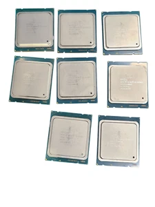LOT OF 8 Intel Xeon E5-2670 v2 SR1A7 2.5GHz 10 Core LGA 2011 CPU Processor *km - Picture 1 of 3