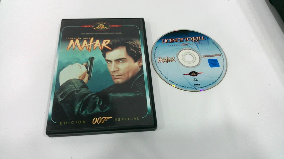 James Bond 007 Licence to Kill DVD Timothy Dalton Carey Lowell Robert Davi - Image 1 of 2