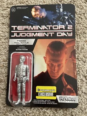 Figura Terminator 2 Judgement Day T1000 batalla final (forma metal) Foto 1 de 2