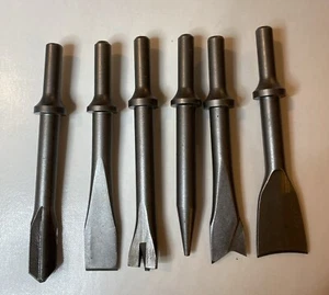 6 Piece Air Chisel Set. Opened Never Used. NBL Classic. Chrome Moly Forged Steel - Picture 1 of 8