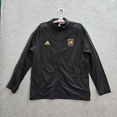 Los Angeles футбольный клуб мужчин куртка L черный Adidas футбольный клуб длинным рукавом - Изображение 1 из 4