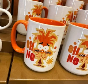 Disney Parks 2024 Inside out 2 Anxiety  OH NO  Mug   NEW - Picture 1 of 2