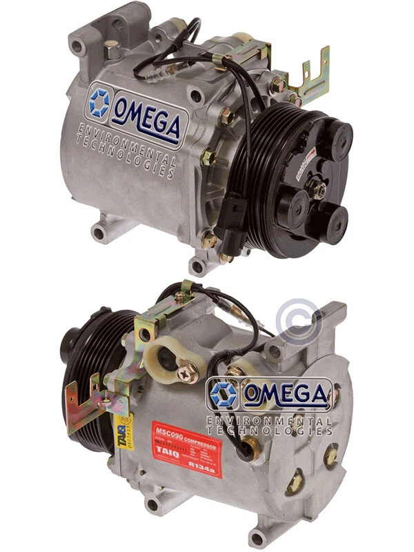 New AC A/C Compressor With Clutch Fits: 2003 - 2006 Mitsubishi Lancer Evolution - Image 1 of 1