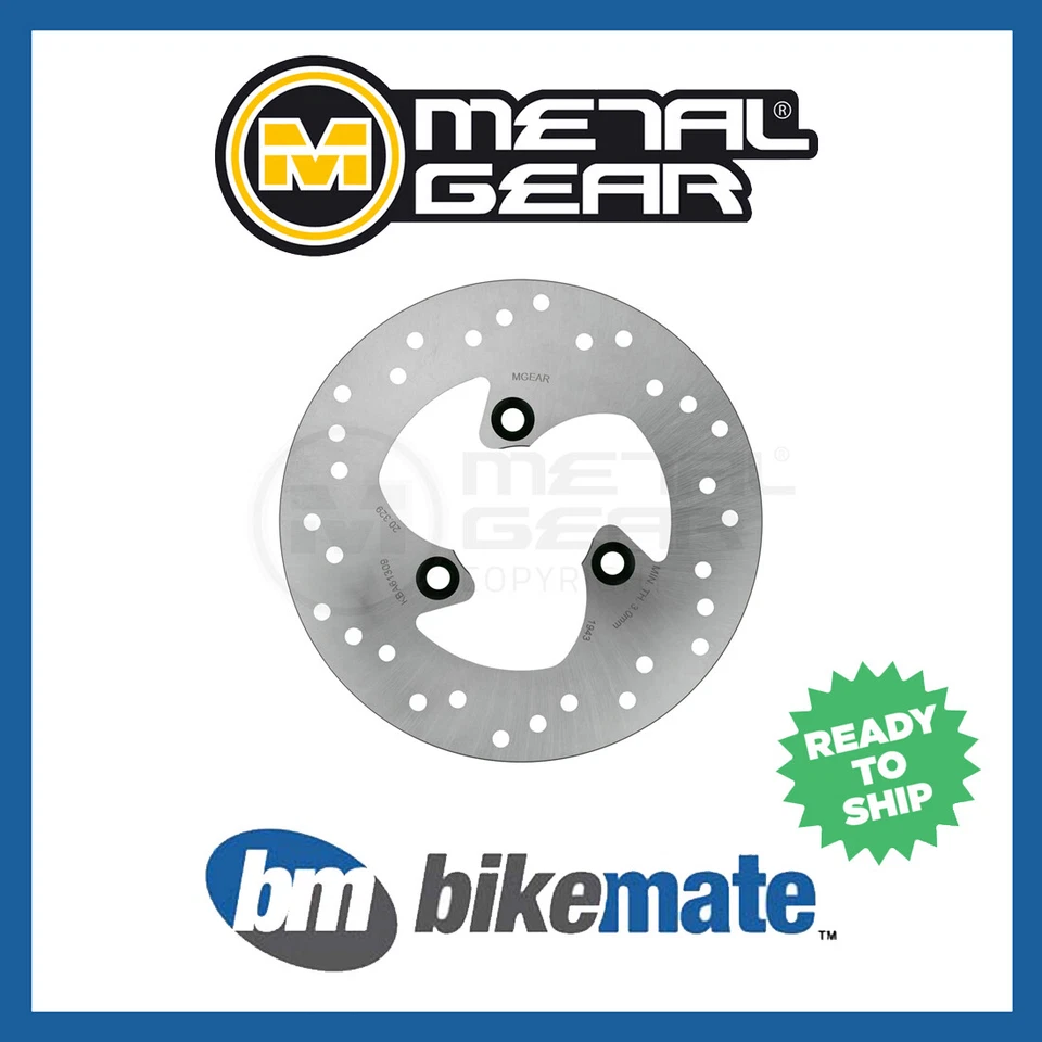 Rotor de disco de freno delantero L o trasero MetalGear para KTM 50 Ark LC K 1998 1999 1998 Foto 1 de 1