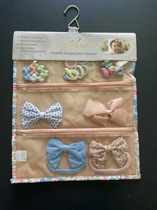 Hair Bows, Clips and hair Ties. Infant -  Toddler with Organizer NEW - Picture 1 of 6