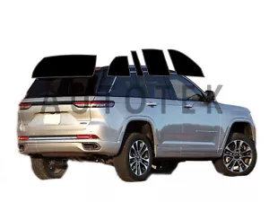 PreCut All Sides Window Film Any Tint Shade For Jeep Grand Cherokee 2022-2025 - Foto 1 di 11