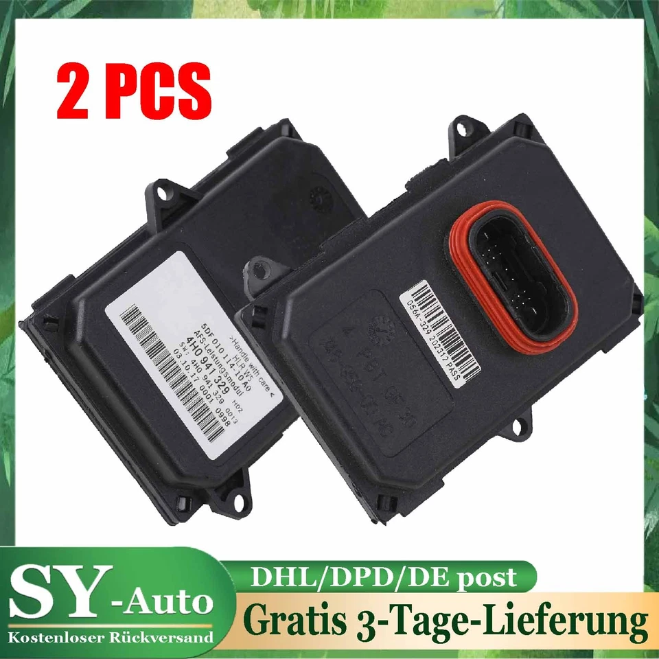 2x Modulo Luce Curva Faro Xenon per Audi A3 A6 VW Tiguan Jetta Touareg - Immagine 1 di 4