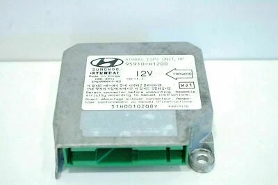 AIRBAG ECU CONTROL UNIT HYUNDAI TERRACAN BJ 2001 95910H1200 - Immagine 1 di 3