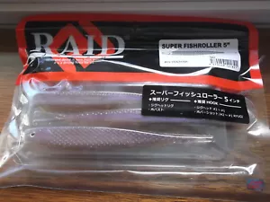 Rodillo Raid Japan Super Fish 5 pulgadas flotante medio paseo Minnow Stealth Fish - Imagen 1 de 6