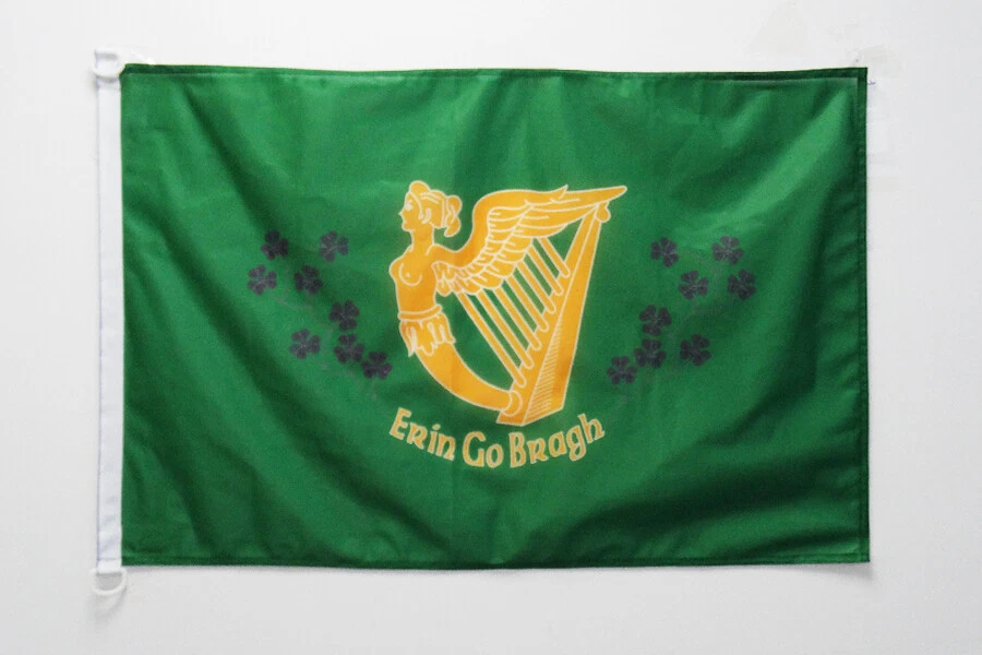 AZ FLAG Drapeau Irlande Erin Go Bragh 90x60cm - Drapeau irlandais 60 x 90 cm Spécial Ex