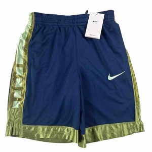 NEW Nike Boys Youth Elite Basketball shorts DA0173-460 Dark Teal Athletic Size L - Picture 1 of 7