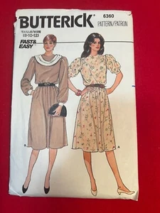 Butterick 6360, Cut-Complete, Cut to size 10, Misses' Dress,  - Picture 1 of 2