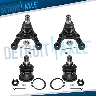 Rótulas superiores inferiores delanteras 4x4 para Dodge Raider Mitsubishi Mighty Max Montero Foto 1 de 4