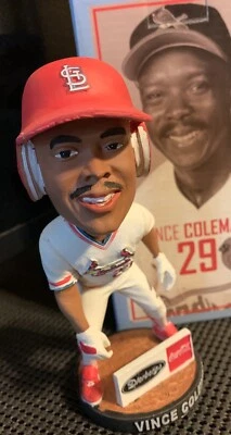 Vince Coleman Cardenales de San Luis SGA Bobblehead!! ¡Con caja original! Foto 1 de 2