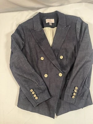 Blazer vaquero OLIVIA PALERMO Chelsea 28 talla M Foto 1 de 4