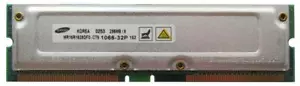 MR16R1628DF0-CT9 Samsung Rambus 256MB PC1066 non-ECC 32ns 184-Pin RDRAM " USED " - Picture 1 of 1