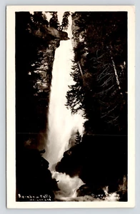 RPPC Rainbow Falls Stehekin Washington c1920 Vintage Unposted Photo Postcard - Picture 1 of 2
