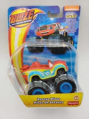 Fisher Price Blaze & the Monster Machines Rescue Blaze Diecast Car FREE SHIPPING - Image 1 of 4