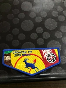 OA CROATAN LODGE 117 100th ANN FLAP TRADED AT THE 2015 NOAC - Picture 1 of 1