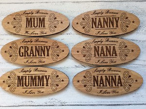 Personalised Fridge Magnet Mothers Day Gifts NANA NAN MUM NANNY Birthday Present