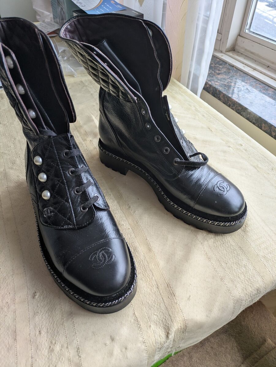 CHANEL Velvet Boots for Women for sale - eBay CHANEL Velvet Boots for Women for sale - eBay