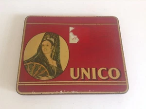 Ancienne boite en métal fer Cigares UNICO  - Picture 1 of 6