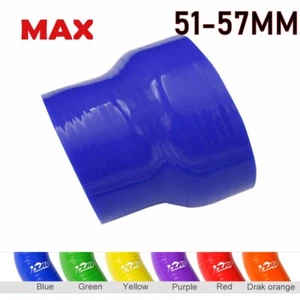 Reducer ID 2.5'' To 3" Straight Silicone Reducer Hose Coupler Pipe Blue - Picture 1 of 6