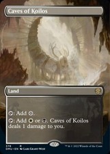 (FOIL Borderless) x1x Caves of Koilos (DMU) Dominaria United MtG