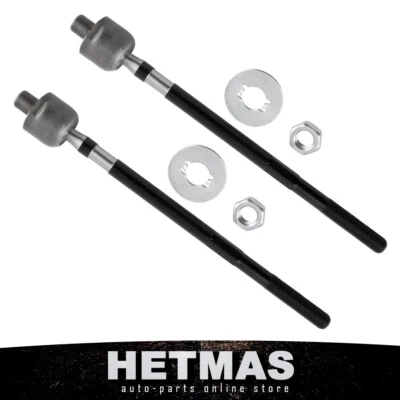 2PCS Front Suspension Inner Tie Rod End Links Pair For Infiniti Q45 1997-2001 - Image 1 of 4