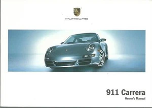 PORSCHE 911 CARRERA Driver´s Manual 2007  Typ 997 handbook BAE - Picture 1 of 1