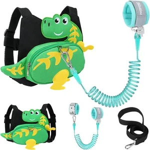 4 in 1 Toddler Harness with Leash & Toddler Wrist Leash Kids Backpack Leash for - Picture 1 of 7