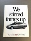 2000 Dodge Neon And Es 26-Page Original Car Sales Brochure Catalog