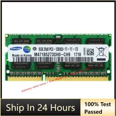 SAMSUNG DDR3 DDR3L 4GB 8GB 1600 MHz 1333 Memory RAM SO-DIMM for Laptop Notebook - Image 1 of 4