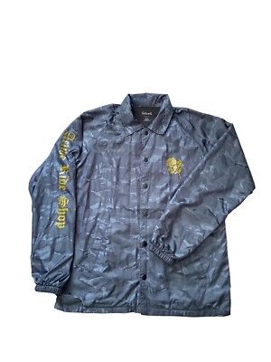 Chaqueta de bombardero cortavientos Active camuflaje para hombre M? Botón a presión azul manga larga Foto 1 de 4