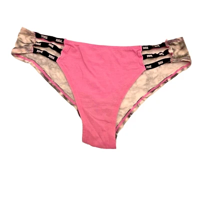 2017 Victoria’s Secret PINK Triple String Low Rise Cheekster Tanga Panties M - Image 1 of 4