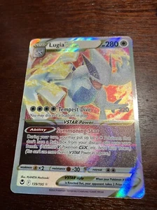 Pokémon TCG Lugia VStar 139/195 Silberner Sturm Ultra Rare - Bild 1 von 5