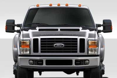For 2008-2010 Super Duty F250 F350 F450 Duraflex CVX Hood - 1 Piece Foto 1 de 4
