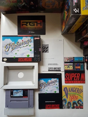 PILOTWINGS SUPER NINTENDO SNES USA GAME COMPLETE EX CON - Image 1 of 4