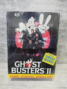 Topps Ghostbusters 2 Movie Vintage Full vintage Trading Cards Box NOS (A) - Picture 1 of 4